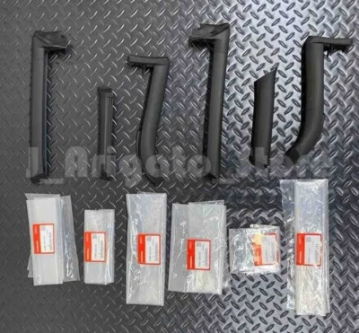 Комплект из 6 боковых молдингов для мягкого верха HONDA S2000 S2K от оригинального производителя - Изображение 1 из 4