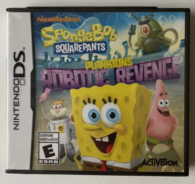 SpongeBob SquarePants: Plankton's Robotic Revenge (Nintendo DS) FACTORY SEALED! - Image 1 of 2