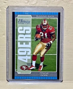 2005 Frank Gore Topps Bowman #130 NFL Rookie Trading Card 49ers - Picture 1 of 4