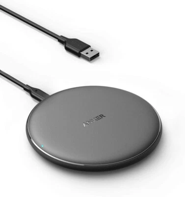 🔥 🔥 Anker 313 Wireless Charger Qi Charging Pad 5W/7.5W/10W for Galaxy / iPhone - Image 1 of 4