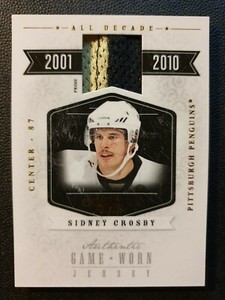 2010-11 Dominion All Decade Jerseys Prime #SC Sidney Crosby (2CLR) #13/25
