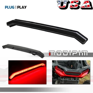Smoked UTV Rear LED Center Tail Lamp For 2018-22 RZR RS1 TURBO Sportsman 1000 XP - Picture 1 of 12