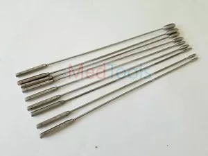 Rosebud Urethral Sounds Kit, High-Quality 316L, Surgical Steel Urethral Sounds - Picture 1 of 3