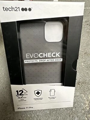 Genuine Tech21 EvoCheck Silicone Case Gel Back Cover for Apple iPhone 11 Pro - Image 1 of 3