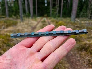 WWI ORIGINAL DRIVING BAND PIECE USED FOR TRENCH ART from CHRISTMAS BATTLES - Picture 1 of 3