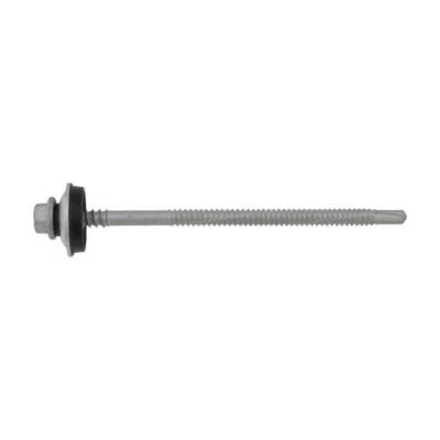 14g-14 x 230mm Cyclone Hex Flange Metal BRA Self Drilling Screw Galvanised - image 1 of 4