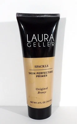 Laura Geller SPACKLE Skin Perfecting Primer Original BRONZE Large 4 oz SEALED - Image 1 of 3