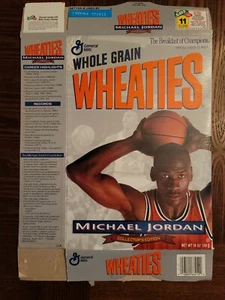 Michael Jordan Whole Grain Collectors Edition Wheaties Flat Box - Picture 1 of 2
