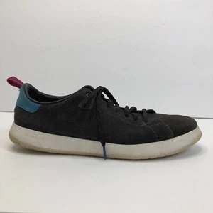 Cole Haan Mens GrandPro C26998 Grey Suede Casual Sneakers Shoes Size 11 M - Picture 1 of 9