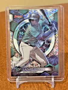 Lazaro Montes /299 2023 Bowmans Best Mini Diamond Ref Top Prospect RC Mariners - Picture 1 of 2