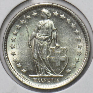 Switzerland 1962 1/2 Franc 193071 combine shipping - Picture 1 of 2