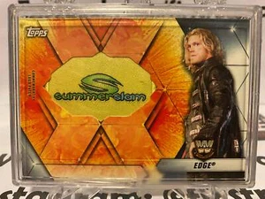 2019 Topps WWE Summerslam Logo Edge #SLR-ED Patch - Picture 1 of 2