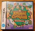 Animal Crossing Wild World Nintendo DS Case and Manuals Only NO GAME