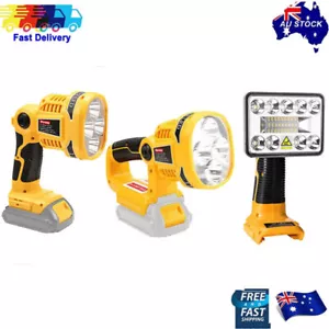 LED Work Flash Light Torch Lamp For Dewalt 20V Li-ion Battery charger - Picture 1 of 7