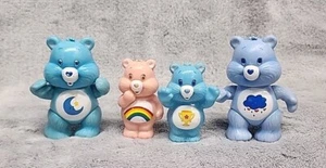 Care Bears Poseable 3” Figures TCFC Just Play PVC JP Cake Toppers QTY 4 - Picture 1 of 1