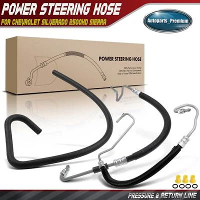 3x Mangueras de dirección asistida para Chevy Silverado GMC Sierra 2500 2001-2010 6,0 L 8,1 L Foto 1 de 4