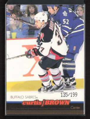 1999-00 Pacific #35 Curtis Brown Gold #/199 - Image 1 of 2