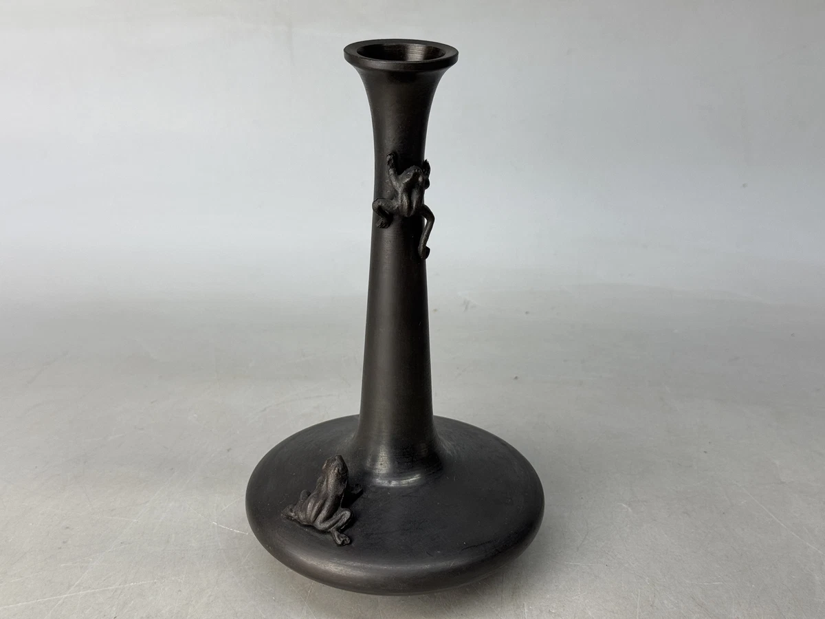 ▽Eb左1112 茶道具 古銅 銅器 掛花入 瓢箪 ▽Eb左1112 茶道具 古銅