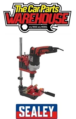 Sealey DS01 Plunge Power Drill Press Stand Bench Pillar Pedestal + Vice Clamp - Image 1 of 4