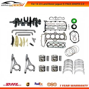Cigüeñal con kit de reconstrucción de motor para 14-23 Land Rover Jaguar E-PACE 204DTD 2.0 - Imagen 1 de 8