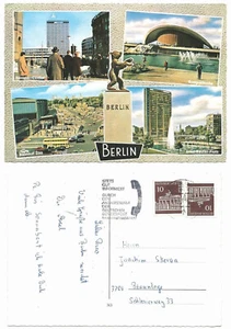 Postkarte Berlin Stadtansichten, 60er Jahre, gelaufen - Bild 1 von 1