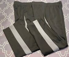 Tek Gear Boys Track/Athletic Pants (Lot of 2) Size Lg 14/16 Black/Gray