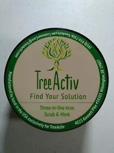Exfoliante y máscara para tratamiento del acné 3 en 1 TreeActiv 8 oz - Imagen 1 de 6
