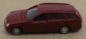 Rara Design Herpa Ho 1/87 Mercedes-Benz E 200 T S211 Rosso Bordeaux - Foto 1 di 8