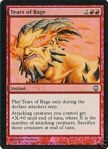 MTG - Darksteel - Tears of Rage - Foil - NM - Image 1 of 1