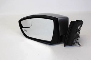 Lingote de espejo eléctrico izquierdo Ford Focus Driver plateado 2015-18 OEM con giro - Imagen 1 de 8