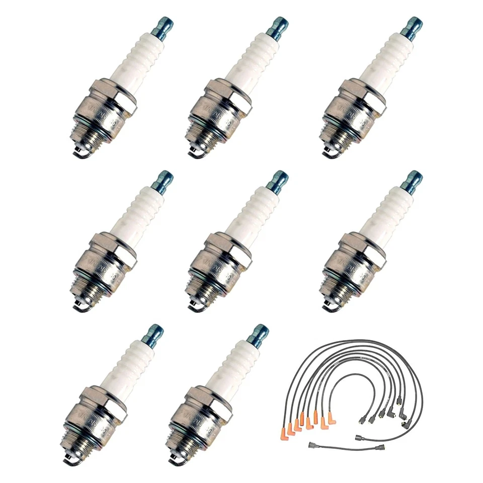 For Dodge Charger 67-72 Denso Spark Plug Wire & Spark Plug Kit Foto 1 de 2