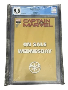 CGC 9.8 Graded Captain Marvel #17 Wednesday Edition White Pages 2020 - Bild 1 von 2