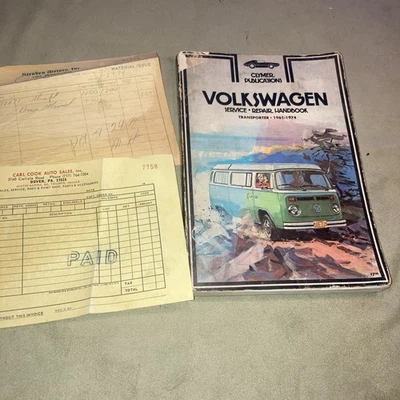 Volkswagen Bus Transporter 1961-1974 Shop Service Repair Manual - Image 1 of 4