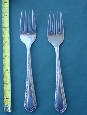 Lunt EARLY COLONIAL 2 tenedores de ensalada 7 1/4" acero inoxidable 18/8 Japón acero inoxidable Foto 1 de 3