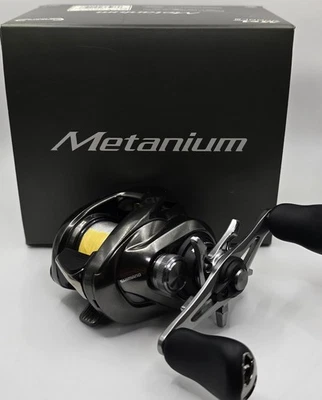 Mulinello Shimano 20 Metanium Baitcast mano destra dal Giappone - Immagine 1 di 4