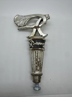 Rainier Golden Flying Angel Wing R Beer Tap Handle - Image 1 of 4
