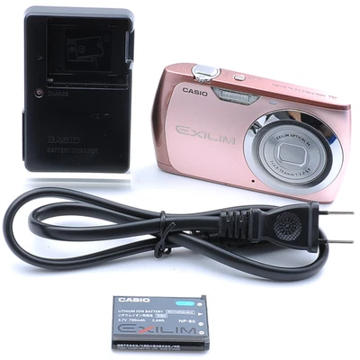 [Near MINT] Casio EXILIM EX-Z370 Pink 14.1 MP Digital Camera from Japan #507023 - Image 1 of 4