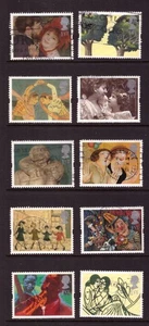 Great Britain GB 1995 Greeting set used stamps - Picture 1 of 1