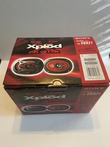 Sony Xplod XSV6921 - Altavoces de 3 vías 6x9 - Raro Nuevo Stock antiguo - Imagen 1 de 19