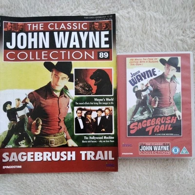 John Wayne Classic Collection DVD Set DeAgostini 'Sagebrush Trail' No 89 - Image 1 of 4