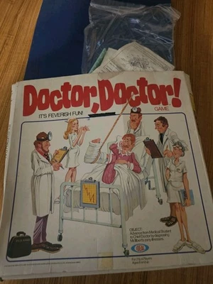 Juego de mesa vintage Doctor Doctor ideal 1978 100 % completo 2 a 4 jugadores Foto 1 de 2