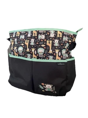 Baby Boom Monkey Print Zip Tote Diaper Bag - Image 1 of 4