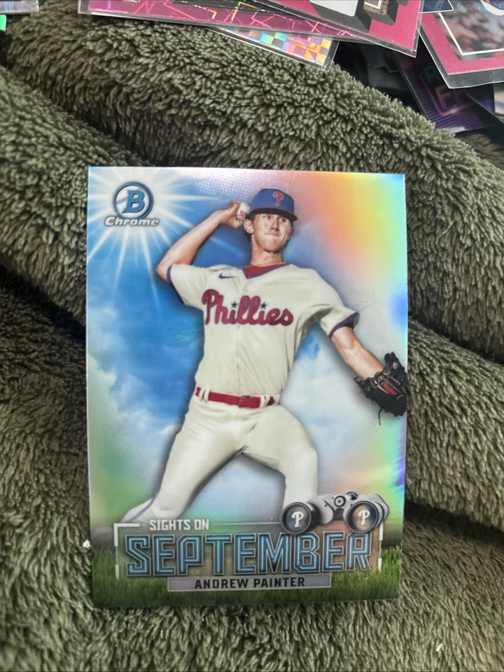 2023 Bowman Chrome Andrew Painter #SOS-16 Sights on September Phillies - Image 1 of 1