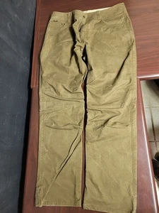 KUHL Rydr Pants 36x34 Brown Rugged Cotton Canvas Workwear Utility Hiking - Picture 1 of 24