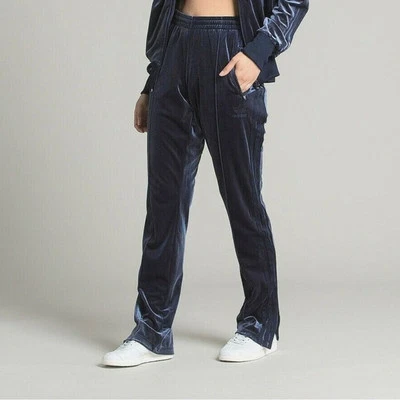 Pantalones deportivos Adidas Originales Firebird 3 Rayas Azul Marino Terciopelo Talla S Foto 1 de 4