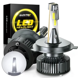 H4 9003 HB2 LED Headlight Bulbs Kit Hi/Low Beam Super Bright 6500K White 30000LM - Bild 1 von 16