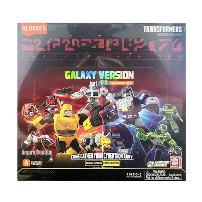 Blokees Transformers Galaxy Versión 03 The Autobot Run Figura de Acción Modelo Kit Foto 1 de 4