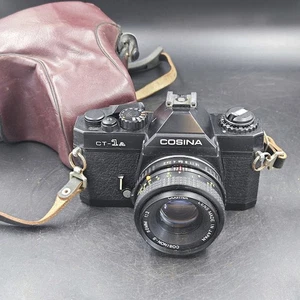 Cosina CT-1A Vintage Camera - Untested, With Bag - Picture 1 of 13