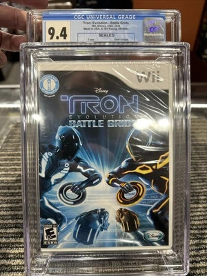 Nintendo Wii Disney Game Tron Evolution Battle Grids   CGC 9.4 - Image 1 of 4