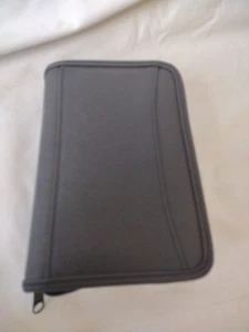 Vintage Microfile Black Zipped Personal Organiser with Inserts/Pad c2000 Unused - Picture 1 of 9